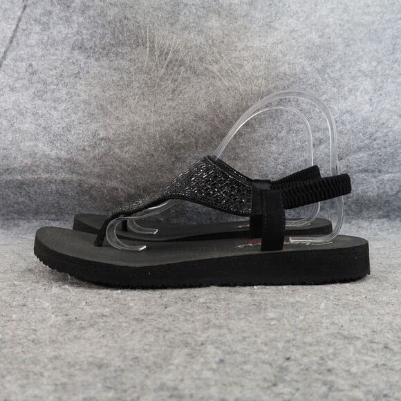 Skechers Shoes Womens 9 Sandals Casual Comfort Yoga Foam Meditation Sweet Rock - Picture 4 of 13